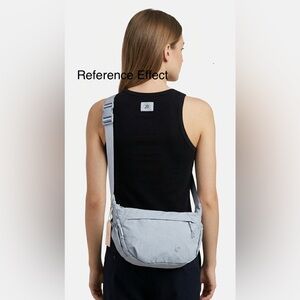 Trendy Lightweight Nylon Crossbody Bag Multi Pocket Casual Everyday Bag